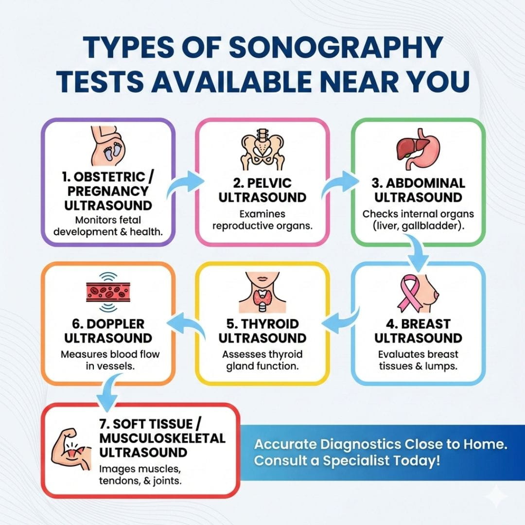 Types of Sonography Test in Meesha Health